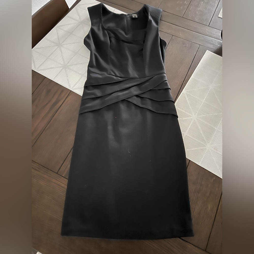 Vintage y2k XOXO Elegant Black Sleeveless Dress